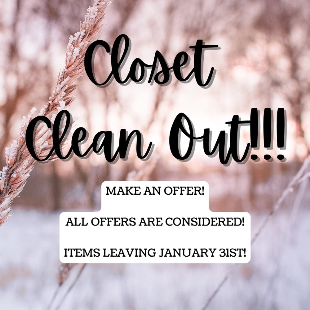 Closet Clean Out